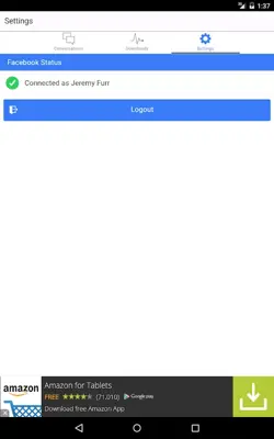 Messenger Backup android App screenshot 1